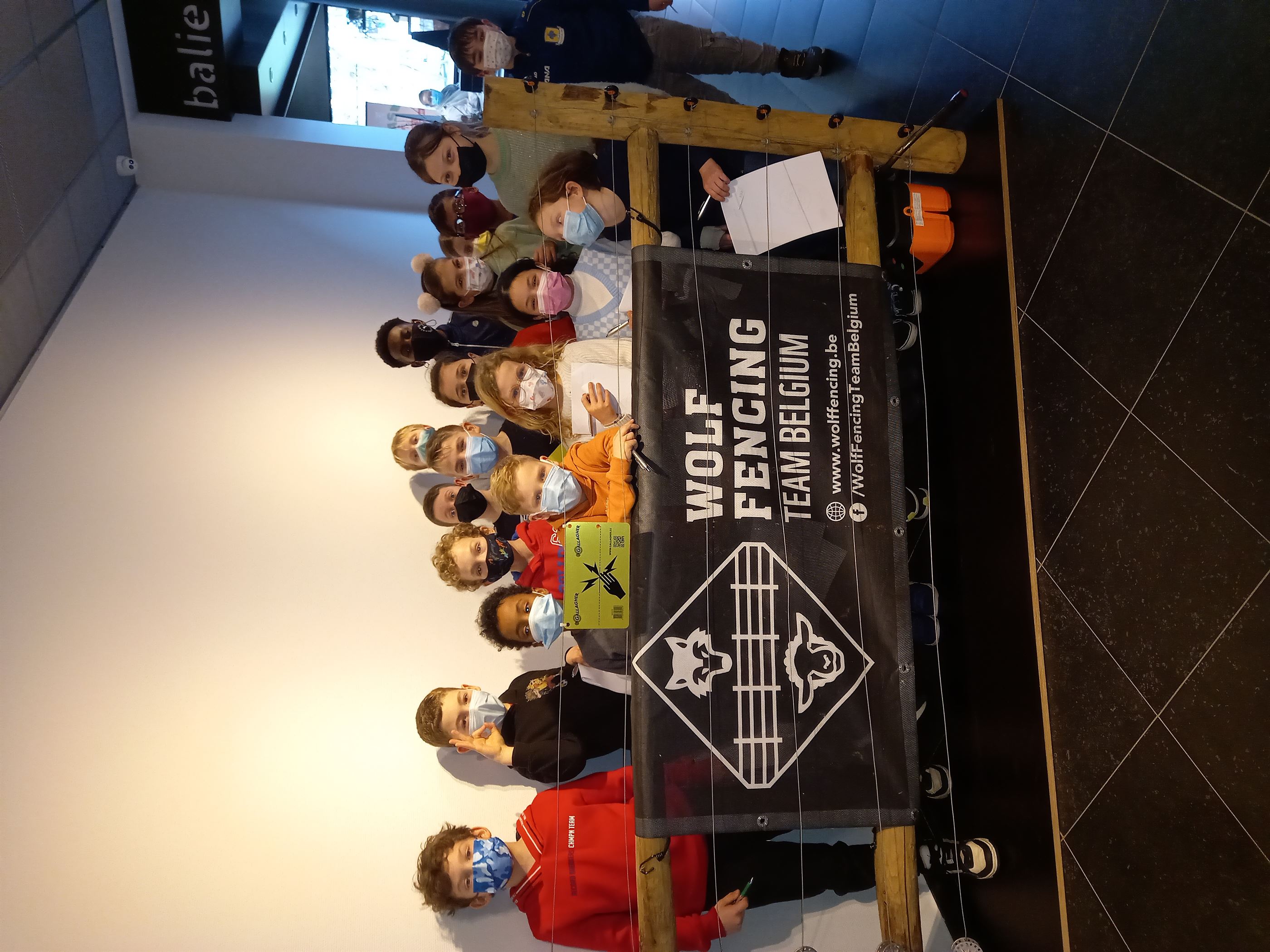 4LA op bezoek bij de wolf