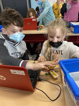 Lego education klas 3LC: de krokodil