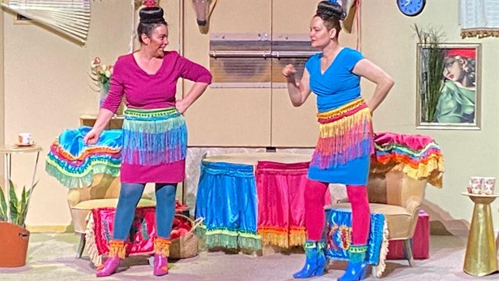 Voorstelling in Palethe oudste kleuters