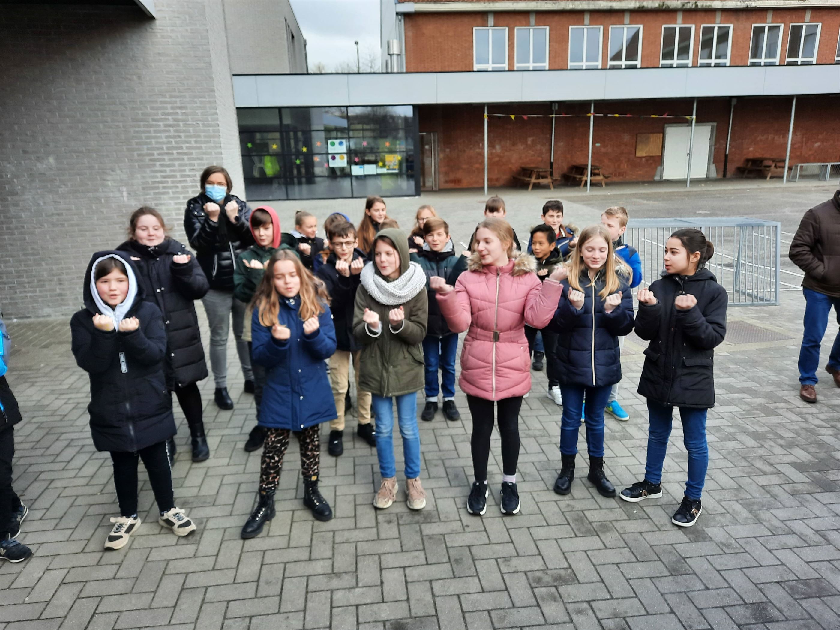 Herfstwandeling in het bos 3de leerjaar