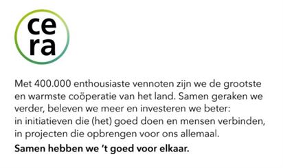 Samenwerking met CERA