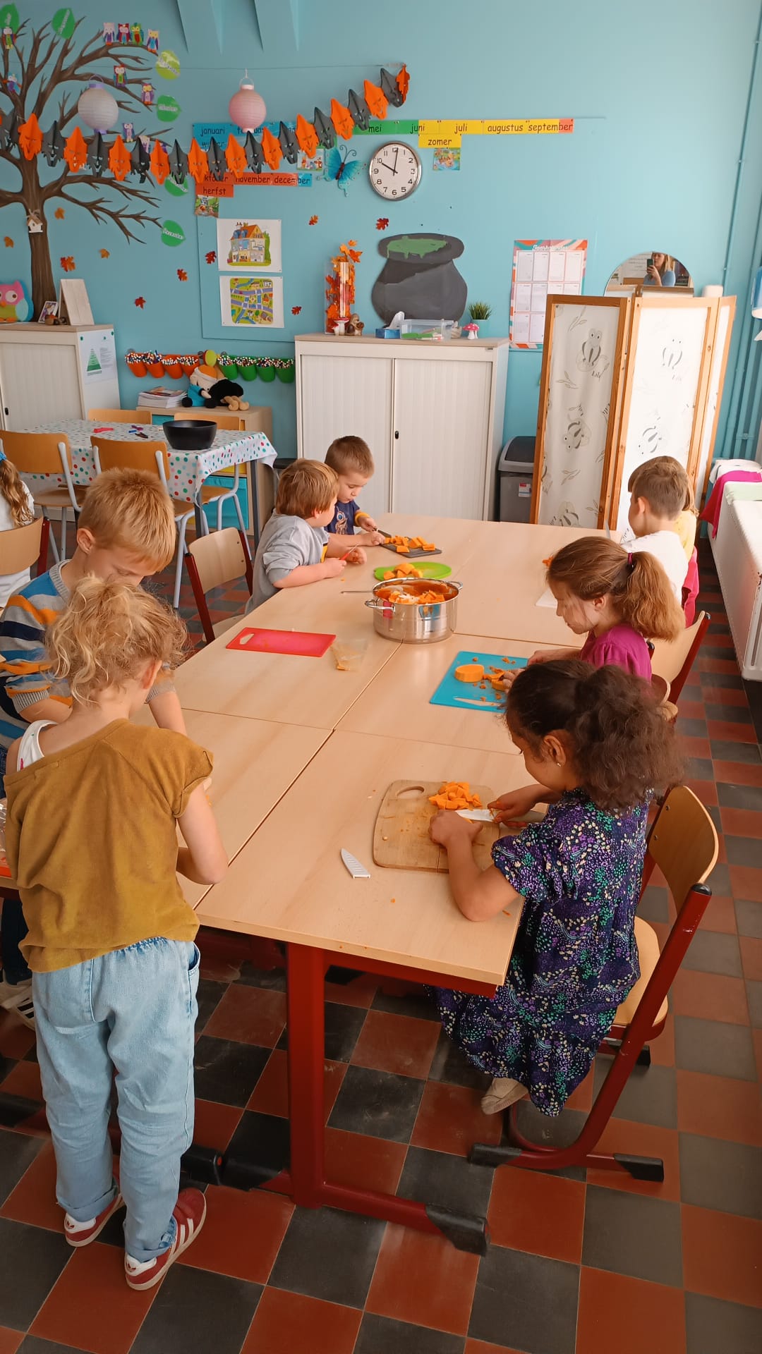 Griezelen in het tweede leerjaar