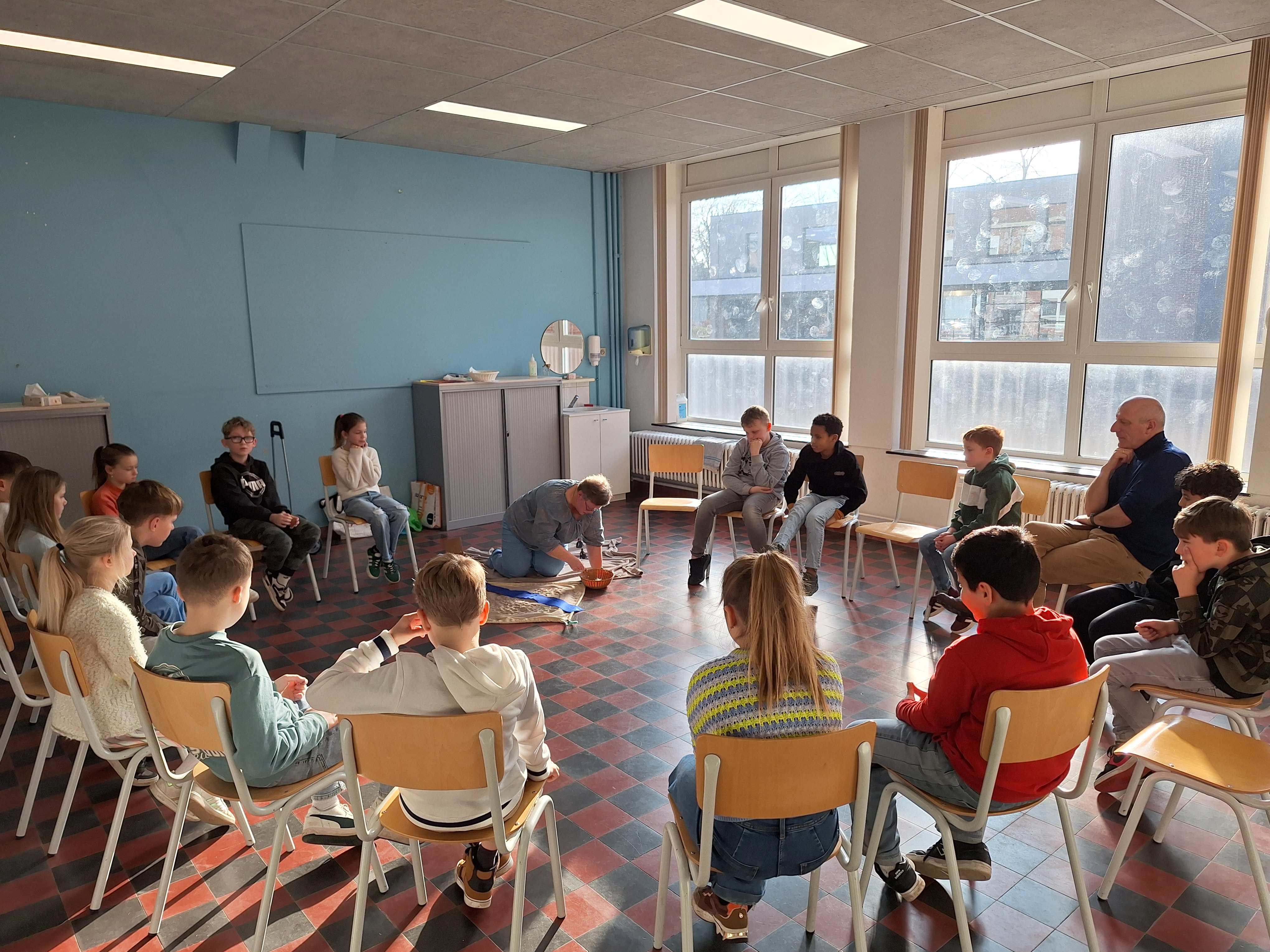 Godly play voor onze oudste kleuters, 1ste en 4de leerjaar