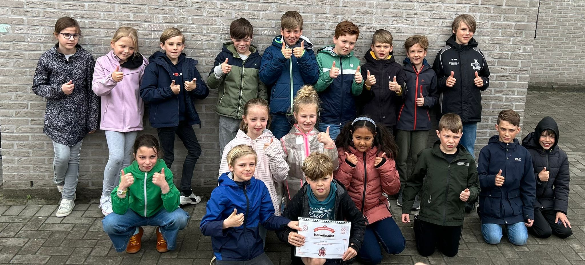 Halve finalisten in De Linde