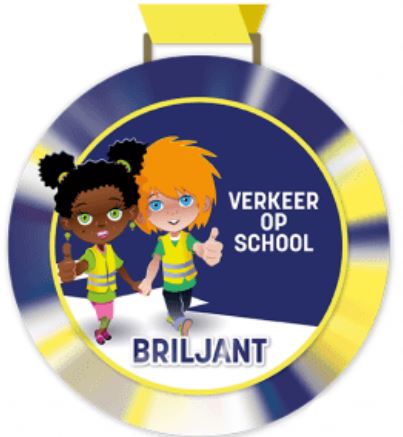 BRILJANTEN medaille Verkeer op School!